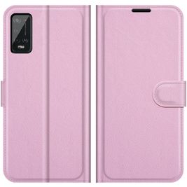 Mobigear Classic Housse Wiko Power U20 Etui Porte-Monnaie - Rose