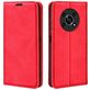 Mobigear Retro Slim Housse HONOR Magic 4 Lite Etui Porte-Monnaie - Rouge