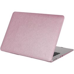 Mobigear Silk Texture MacBook Pro 15 pouces (2008-2012) Coque rigide pour MacBook - Violet - Modèle A1260 / A1286