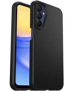 OtterBox React Coque Samsung Galaxy A15 Coque arrière Rigide Anti-Chocs - Noir