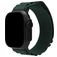Mobilize Alpine Bracelet Nylon Apple Watch Fermeture boucle ardillon - 49/46/45/44 mm - Vert foncé
