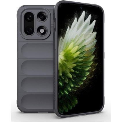 Mobigear Bumpy Coque OnePlus 15 Coque arrière en TPU Souple - Gris