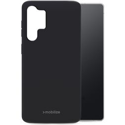 Mobilize Rubber Gelly Coque Samsung Galaxy S26 Ultra Coque arrière en TPU Souple - Noir