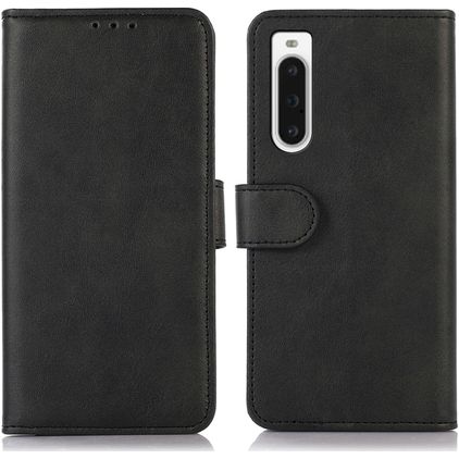Mobigear Wallet Sony Xperia 10 V Étui Portefeuille - Noir