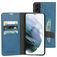 Mobiparts Classic Wallet Samsung Galaxy S21 Plus Étui Portefeuille - Steel Blue