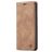 Caseme 013 Housse Samsung Galaxy A51 Etui Porte-Monnaie - Marron