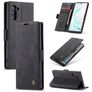 CaseMe 013 Samsung Galaxy Note 10 Étui Portefeuille - Noir