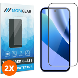 Mobigear Premium Google Pixel 10a Verre trempé Protection d'écran - Compatible Coque (Lot de 2)