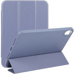 Mobigear Tri-Fold Gel Coque iPad Mini 7 (2024) Etui en TPU,Similicuir - Lavande