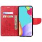 Mobigear Flowers Housse Samsung Galaxy A33 Etui Porte-Monnaie - Rouge