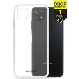 Mobilize Naked Protection Coque Transparente Samsung Galaxy A22 5G Coque arrière Rigide Anti-Chocs - Transparent
