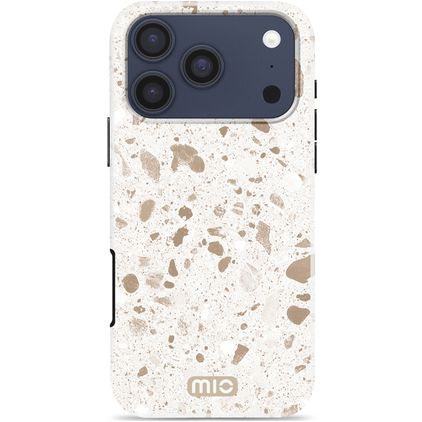 MIO Coque iPhone 17 Pro MagSafe Coque arrière Rigide - Soft Terrazzo