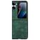 Mobigear Excellent Coque OPPO Find N2 Flip Coque arrière Rigide - Vert