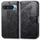 Mobigear Butterfly Housse Google Pixel 9 Etui Porte-Monnaie - Noir