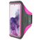 Mobiparts Comfort Fit Brassard Téléphone Samsung Galaxy S20 Plus Brassard Coque de Sport en Neoprène - Neon Pink