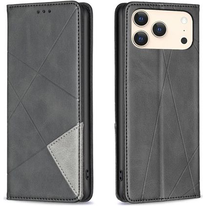 Mobigear Rhombus Slim Housse iPhone 18 Pro Max Etui - Noir