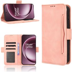 Mobigear Slide Wallet Housse OnePlus 15 Etui Porte-Monnaie - Rose