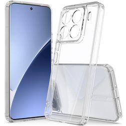 Mobigear Crystal Transparent Xiaomi 15 Pro Plastique rigide Coque arrière - Transparent