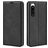 Mobigear Retro Slim Sony Xperia 5 IV Étui Portefeuille - Noir