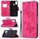 Mobigear Butterfly HONOR 9X Lite Étui Portefeuille - Rose