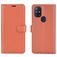 Mobigear Classic Housse OnePlus Nord N10 5G Etui Porte-Monnaie - Marron