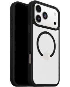 OtterBox React iPhone 17 Pro Max MagSafe Plastique rigide Coque arrière Antichoc - Noir