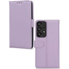 Mobilize Premium Gelly Wallet Housse Samsung Galaxy A33 Etui Porte-Monnaie - Violet