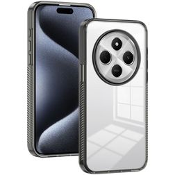 Mobigear Crystal Xiaomi Redmi 14C Plastique rigide Coque arrière - Transparent / Noir