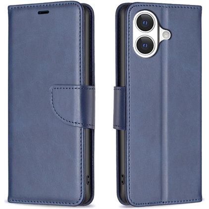 Mobigear Excellent Housse iPhone 17 Etui Porte-Monnaie - Bleu