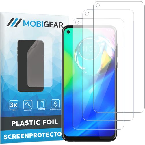 Mobigear Motorola Moto G8 Power Protection d'écran Film - Compatible Coque (Lot de 3)