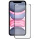 Mobigear Premium iPhone XR Verre trempé Protection d'écran Anti-Glare - Compatible Coque - Noir