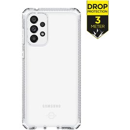 ITSkins SpectrumClear Coque Transparente Samsung Galaxy A73 Coque arrière en TPU Souple Anti-Chocs - Transparent
