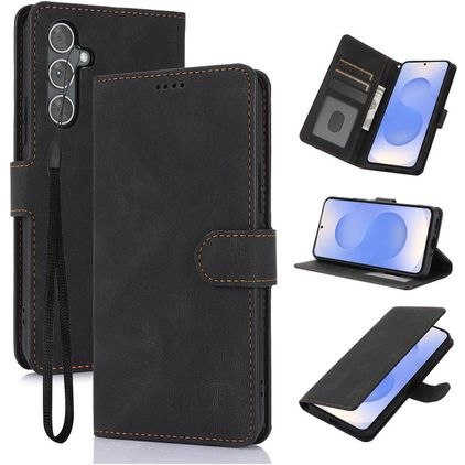 Mobigear Wallet Housse Samsung Galaxy S26 Plus Etui Porte-Monnaie - Noir