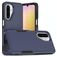 Mobigear Heavy Armor Coque Samsung Galaxy A26 Coque arrière Rigide Anti-Chocs - Dark Blue