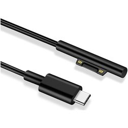 Mobigear - Chargeur Microsoft Surface 1 mètre - Noir