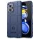 Mobigear Rugged Shield Coque POCO X4 GT Coque arrière en TPU Souple Anti-Chocs - Bleu