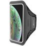 Mobiparts Comfort Fit Brassard Téléphone iPhone X Brassard Coque de Sport en Neoprène - Noir