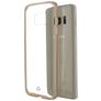 Mobilize Gelly Plus Coque Samsung Galaxy S7 Edge Coque arrière en TPU Souple - Transparent / Rose doré