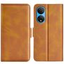 Mobigear Slim Magnet Housse HONOR X7 Etui Porte-Monnaie - Cognac