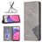 Mobigear Rhombus Slim Samsung Galaxy A33 Étui - Gris