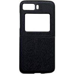 Mobigear Excellent Motorola Razr (2022) Plastique rigide Coque arrière - Noir