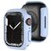 Mobigear Colors Coque rigide mince pour Apple Watch - 45 mm - Bleu