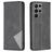 Mobigear Rhombus Slim Housse Samsung Galaxy S23 Ultra Etui - Noir