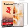 GrizzlyCoat OPPO Reno 12 Hydrogel TPU Protection d'écran - Compatible Coque (Lot de 2)