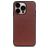 Mobigear Excellent Coque iPhone 14 Pro Max Coque arrière Rigide - Marron