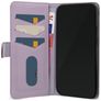 Mobilize Premium Gelly Wallet Housse iPhone 12 Etui Porte-Monnaie - Violet