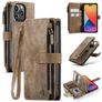 Caseme C30 Housse iPhone 14 Pro Etui Porte-Monnaie - Marron