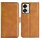 Mobigear Slim Magnet Housse OnePlus Nord 2T 5G Etui Porte-Monnaie - Cognac