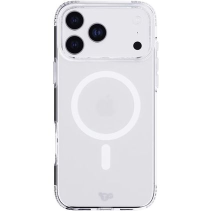 Tech21 EvoLite Coque Transparente iPhone 17 Pro Max MagSafe Coque arrière en TPU Souple Anti-Chocs - Transparent