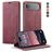 CaseMe 013 Housse iPhone Air Etui Porte-Monnaie - Rouge
